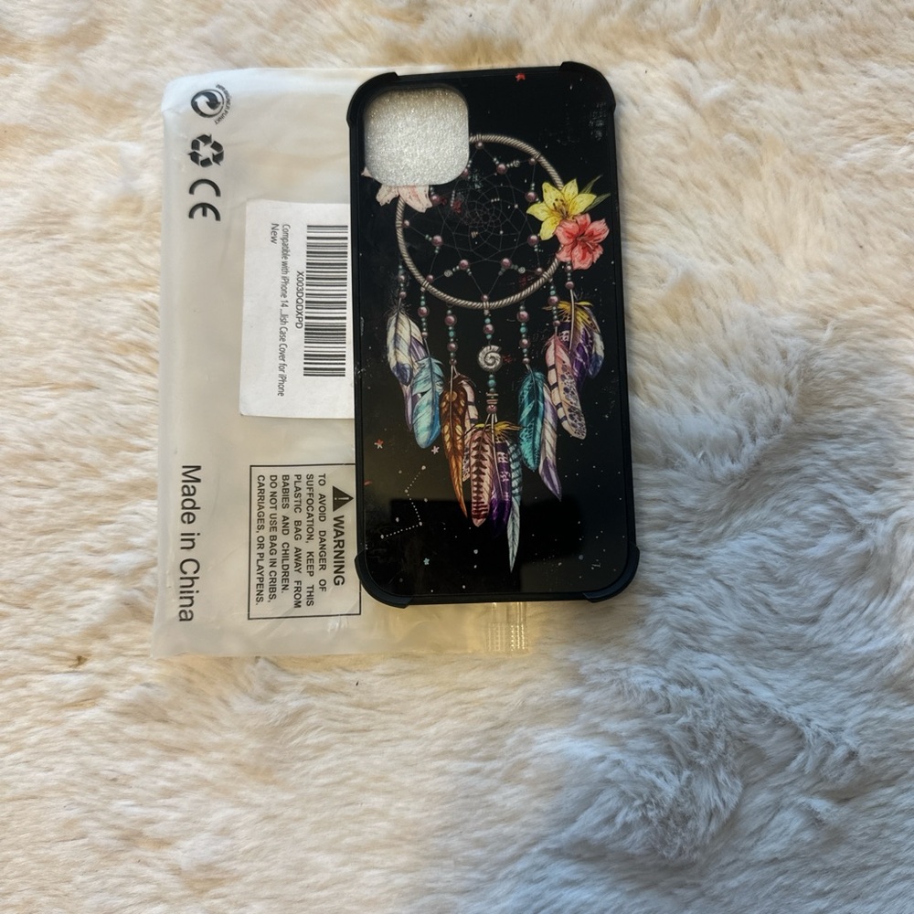 Dreamcatcher Design iPhone Case - Black 14